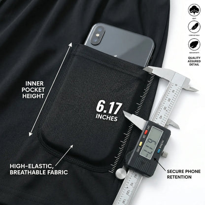 Unisex 3-Pack Athletic Shorts for Women, Fitted Cut with Compression Liner, Quick-Dry Elastic Waist with Drawstring, Pockets for Running and Gym Activities