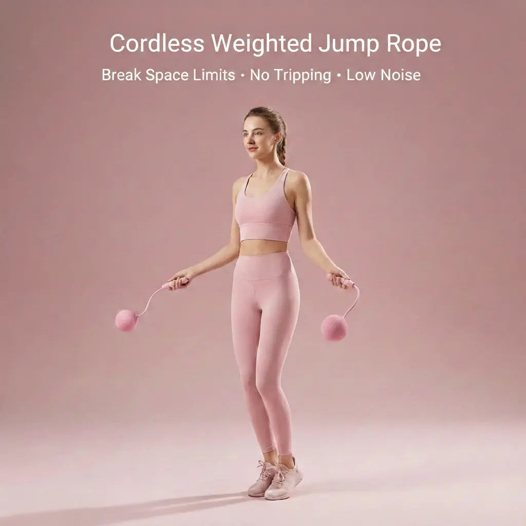 Professional Multifunctional Home Fitness Resistance Training Set with Resistance Trainer, Thigh Trainer, and Weighted Jump Rope